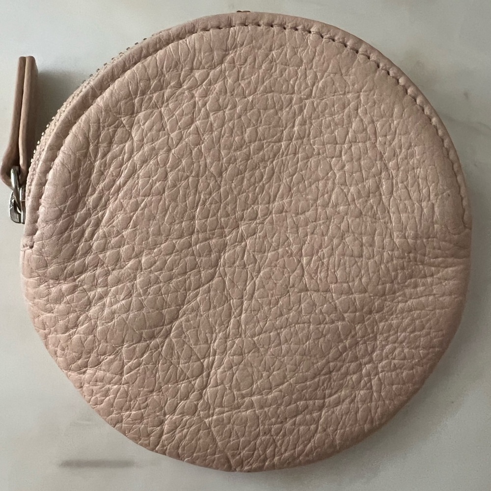 Leatherology Round leather coin purse